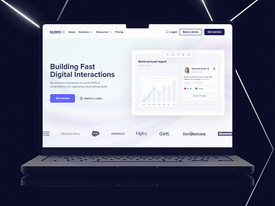 Interactive content platform website animation app business design design system graphic design illustration marketing ui ux web design website