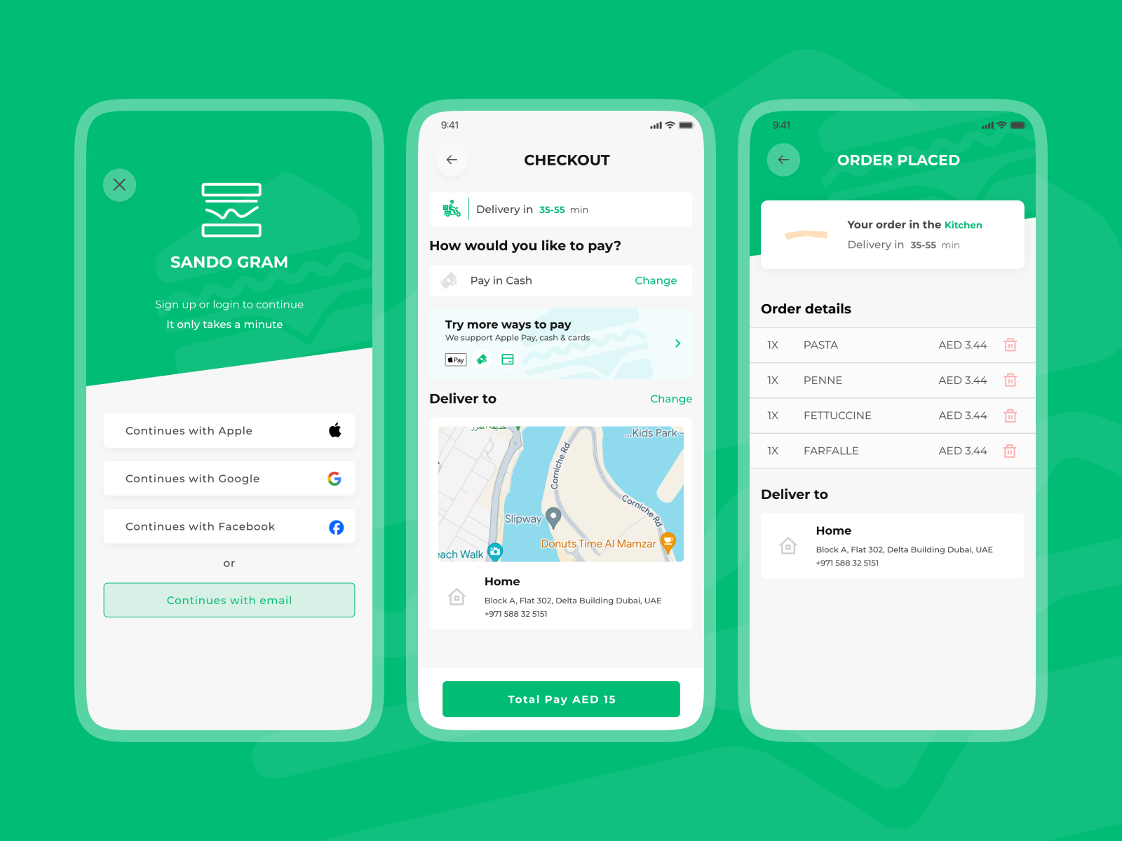 Food Order App UI/UX Design foodorder ui ux