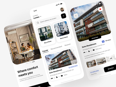 🏡✨ Ruumy — Smart Property Finder App UI homefinder mobiledesign productdesign propertyapp realestateapp smartliving ui uiux uxdesign
