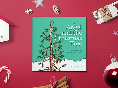 Angel and the Christmas Tree Kid’s Book art author book christmas drawing illustration kids story tree writing