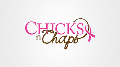 Chicks n Chaps Logo branding design graphic design logo logo design typography vector