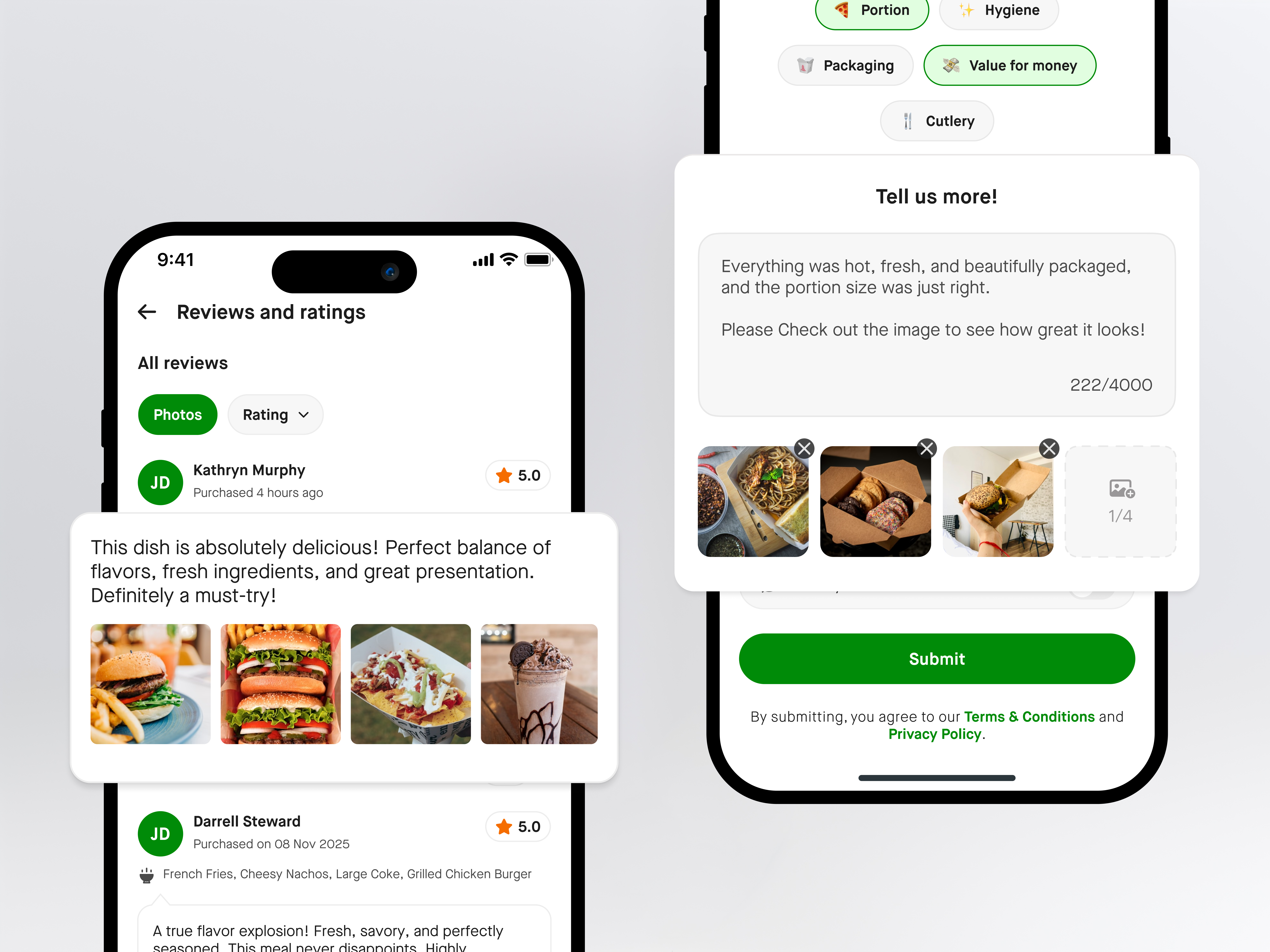 GoFood - Rating Page Revamp by Azka Rahmawati on Dribbble