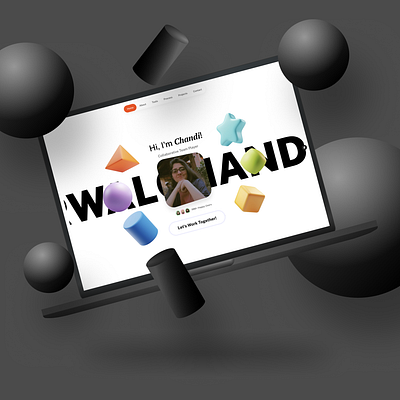 Portfolio 3d animation behance branding creative dailyui design dribbble figma framer graphic design illustration logo motion graphics portfolio ui ui design ux website