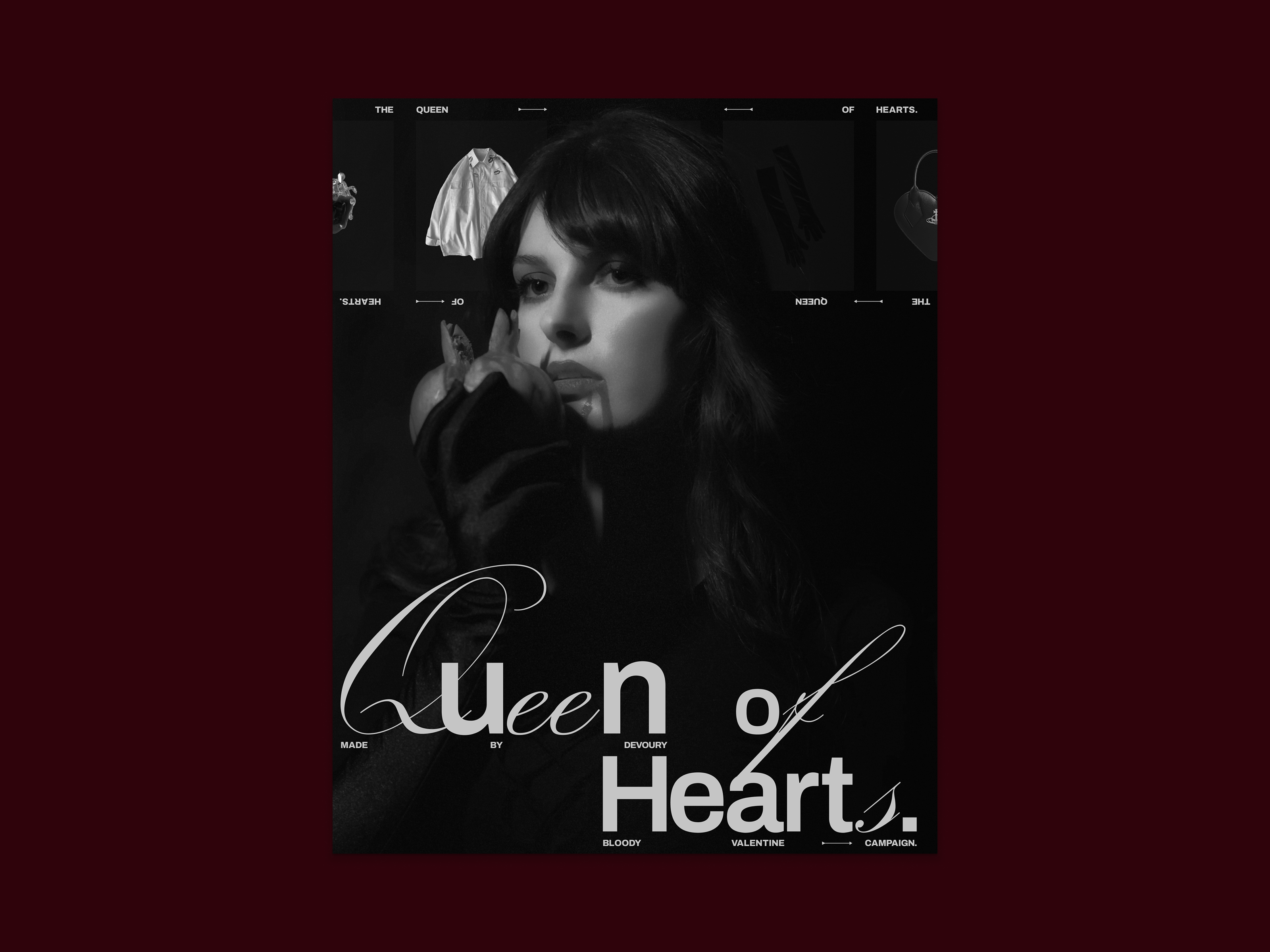 Q — Campaign. banner banner design brand brand campaign brand identity branding campaign design dilara findikoglu graphic graphic design illustration logo maison margiela poster poster design style ui ux vivienne westwood