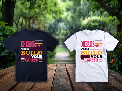 Custom Motivational Typography T-Shirt Design For POD apparel branding custom typography t shirt design fasion graphic design illustration motivational t shirt design pod pod design print on demand t shirt t shirt design typography vector design