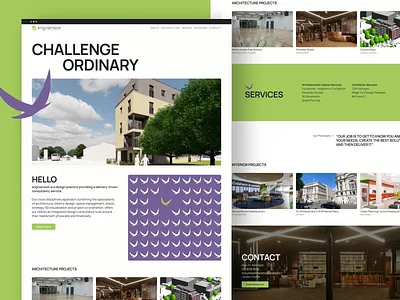 Engineroom - Web Design Architecture architecture design graphic design ui ux web website