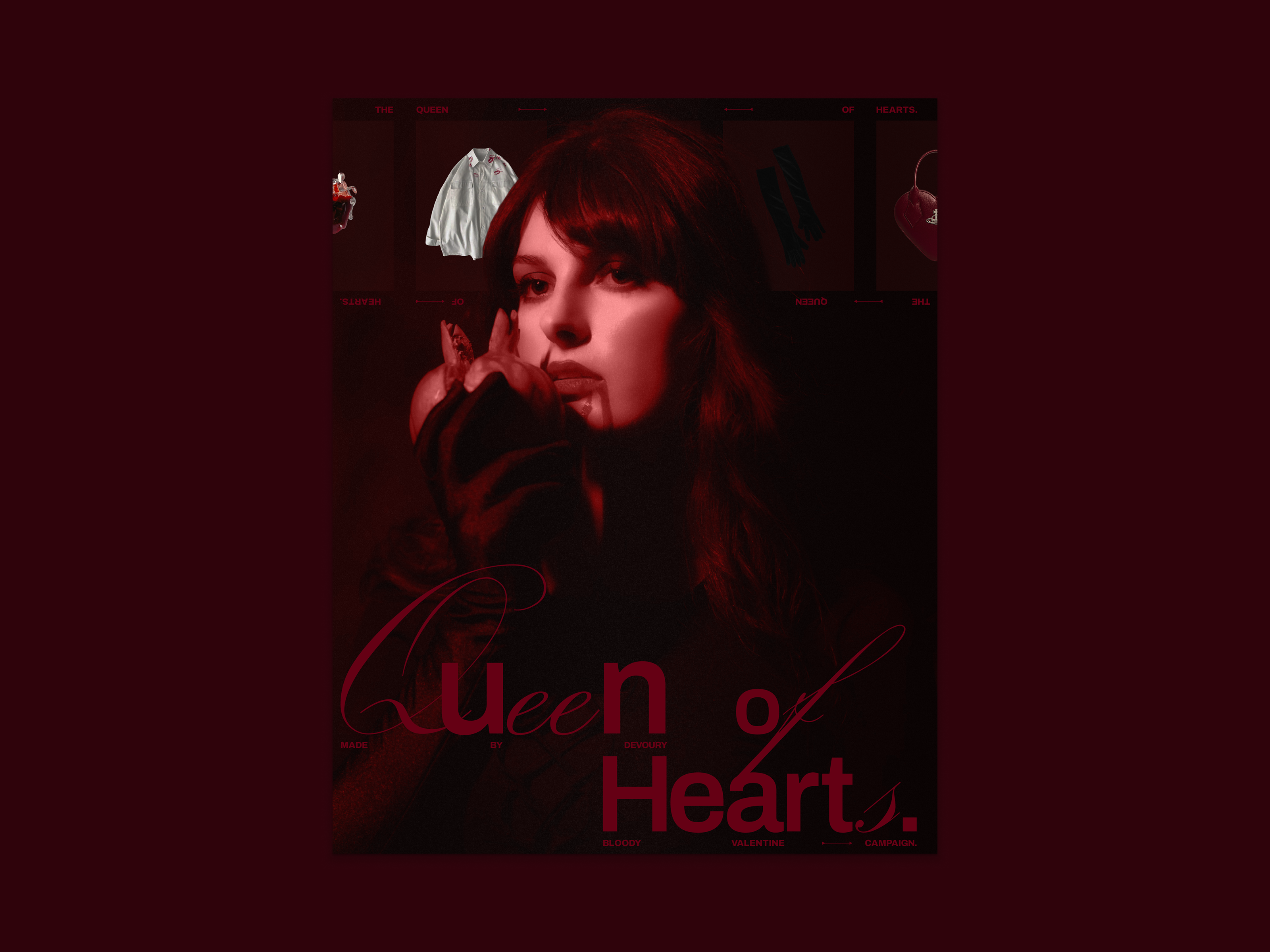 Q — Campaign. banner banner design brand brand campaign brand identity branding campaign design dilara findikoglu graphic graphic design illustration logo maison margiela poster poster design style ui ux vivienne westwood