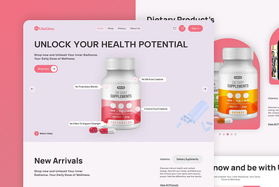 Healthcare-Website design | UI/UX healthcare healthcare landing page landing page ui uiux web design web development website design