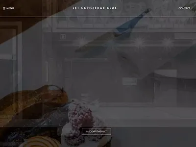 Jet Concierge Club - Web Design Private Jets design graphic design ui ux web website