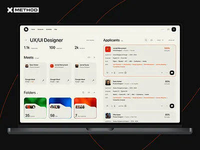 Recruitment Platform admin app branding dashboard design employee figma hr hrtech job recruitment service ui ux web app