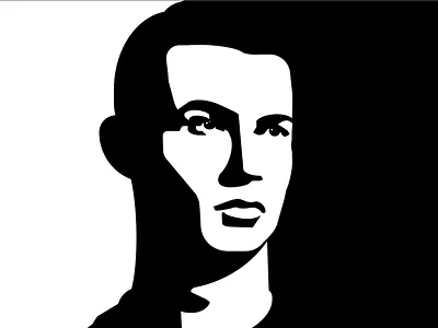 Cristiano Ronaldo cristiano ronaldo css drylikov html image logo portrait sass scss web