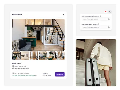 Travel Point - Widgets apartment booking dashboard hotels product room travel traveling ui ux web web design