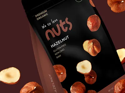 Nuts branding design food graphic design logo nuts packaging packagingdesign