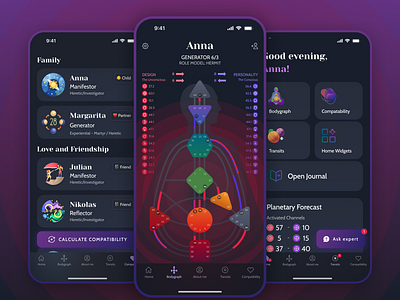 Human Design Bodygraph about app bodygraph branding graphic design human ios mobile myself ui woman