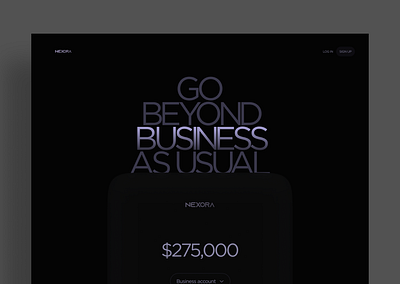 Fintech startup website aesthetic ai animation blockchain branding crypto dark finance fintech graphic design minimal modern payment sleek startup typography ui ux web3 website