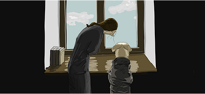 Anna's story : Histoire interactive branding graphic design logo ui