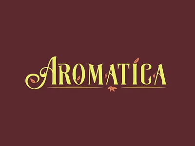 Aromatica - Tea logo branding illustration logo logotype tea