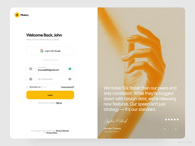 Log In / Sign Up Screen for a Website account clean data design files free freefigma login new popular register signup users website