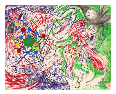 "2024", 2024 (personal diary) / pen, ink and pencil on paper. drawing illustration personaldiary personaljournal
