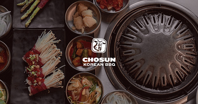 Chosun Korean BBQ Restaurant - Branding & Graphic Design bbq brand design design event promo graphic design korean korean bbq menu design restaurant