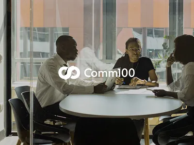 Comm100 - Software Company Full Rebrand & Design advertising ai automation brand design brand identity branding customer service platform digital ads event promo graphic design saas social social media software company tech technology