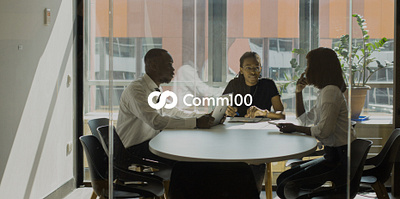 Comm100 - Software Company Full Rebrand & Design advertising ai automation brand design brand identity branding customer service platform digital ads event promo graphic design saas social social media software company tech technology