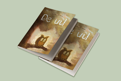 Owl illustration - soft cover digital drawing drawing experiment illustration owl illustration photoshop