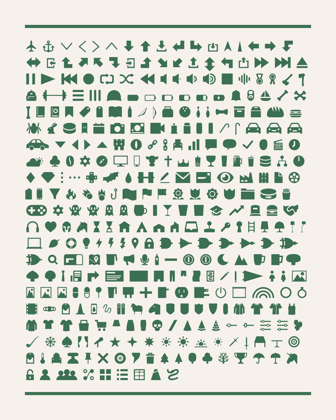 Symbols icon set update №5 icons illustration interface icons symbols ui