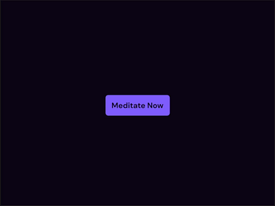 Meditate Now | Interactive Button | Rive 2d animation button click design ezease hover illustration interactive meditate monkey now ogimilabs rive state
