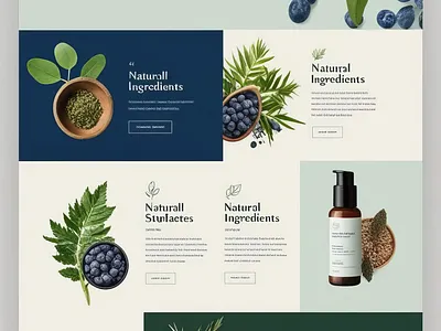 Beautiful Eco-Friendly Website Template for Cosmetic Brand 3d animation app brading cofriendly design ecommerence graphic design landing logo mobileapp mobileappdesign motion graphics products ui uidesign ux uxdesign website websitedesign