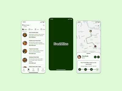 Healthy Food Delivery App agency animation app delivery app design app ui branding daily ui delivery app food app food recipe graphic design healthy food app mobile app mobile design mobile ui design motion graphics order food ui ui design uiux