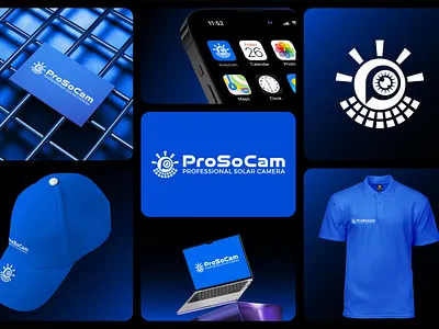 Pro so cam Branding animation brand guideline brand identity] brandbook branding custom logo drribble graphic desogn logo motion graphics prosocam logo