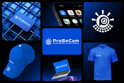 Pro so cam Branding animation brand guideline brand identity] brandbook branding custom logo drribble graphic desogn logo motion graphics prosocam logo