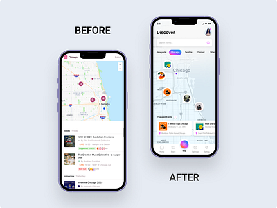 Map UI luma map ui ux