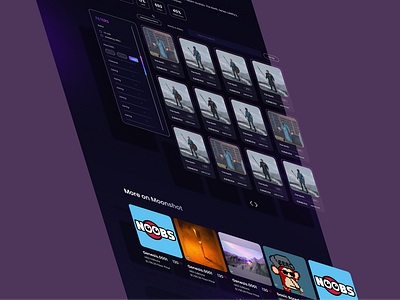Moonshot - Game of Thrones: Build Your Realm dribbbleshot figma graphic design nftmarketplace ui ui ux ux web3 webdesigner