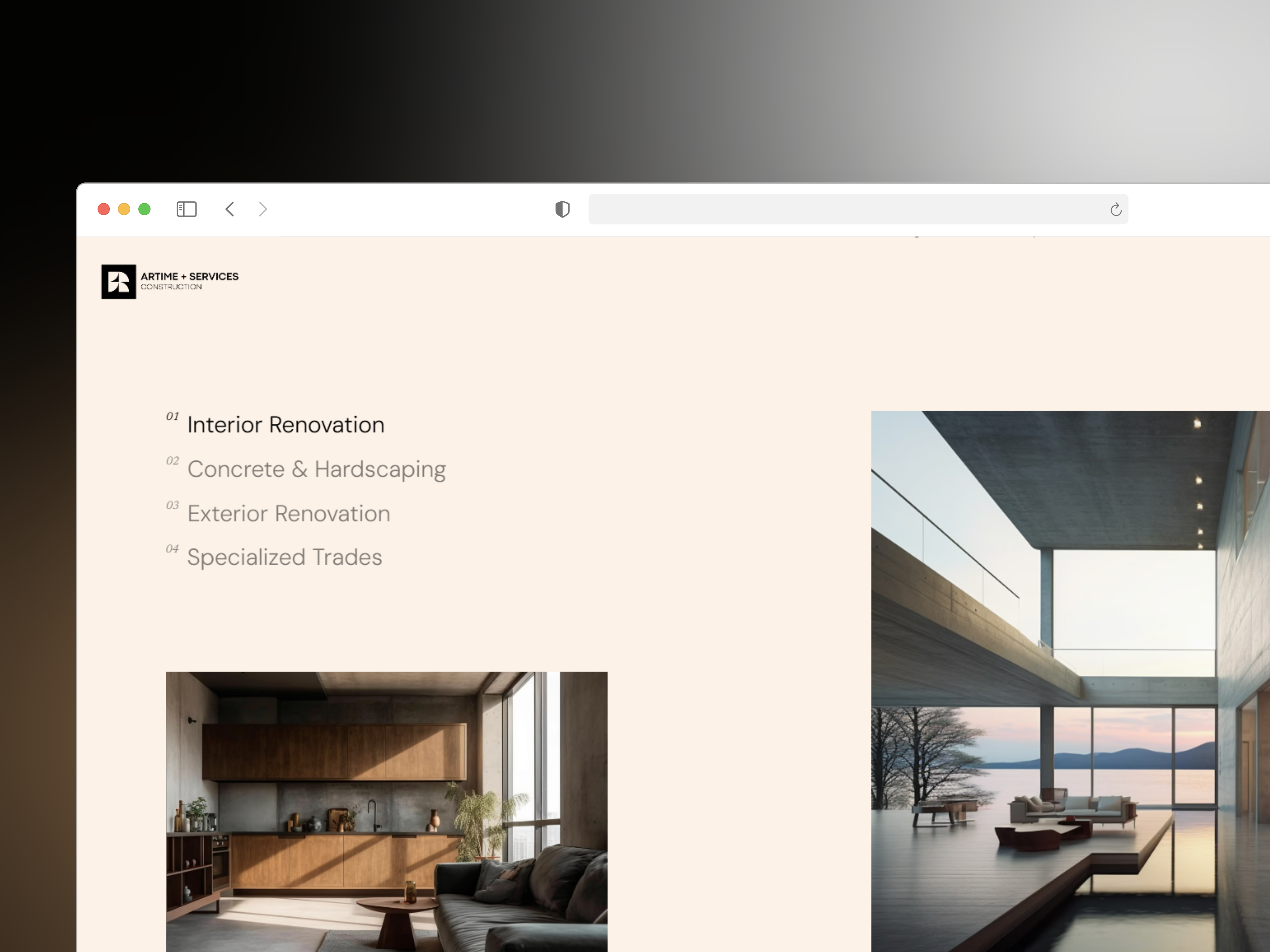 Example of Web Design