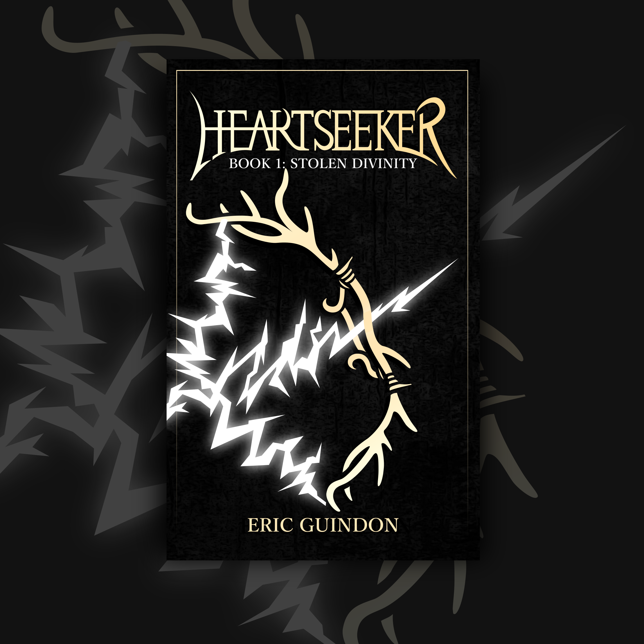 Book Cover Design for Heartseeker book cover book cover art book cover design commission design fantasy freelance work graphic design graphic designer typography vector