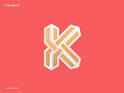 K Logo 3d blend bold branding business creative design designer designs elegant geometric identity k letter logo logos mark modern premium type