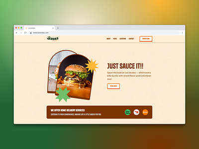 Los Verdes - Website animation branding graphic design logo motion graphics ui