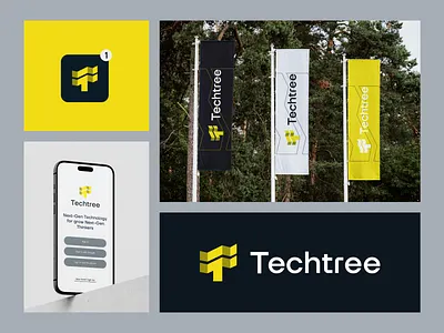 Techtree - Logo & Brand Identity Design. brand designer brand identity branding dribbbledesign icon logo logo design startupdesign techbrand techdesign techlogo techstartup typopgrapgylogo