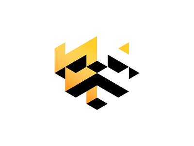 Lion Cube Logo adventure animal branding cube digital lion logo outdoor wild