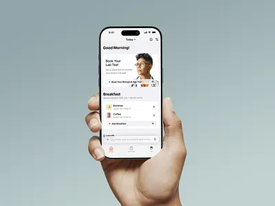 AI diet assistant ai ai assistant blood test breakfast checkup dashboard diet health