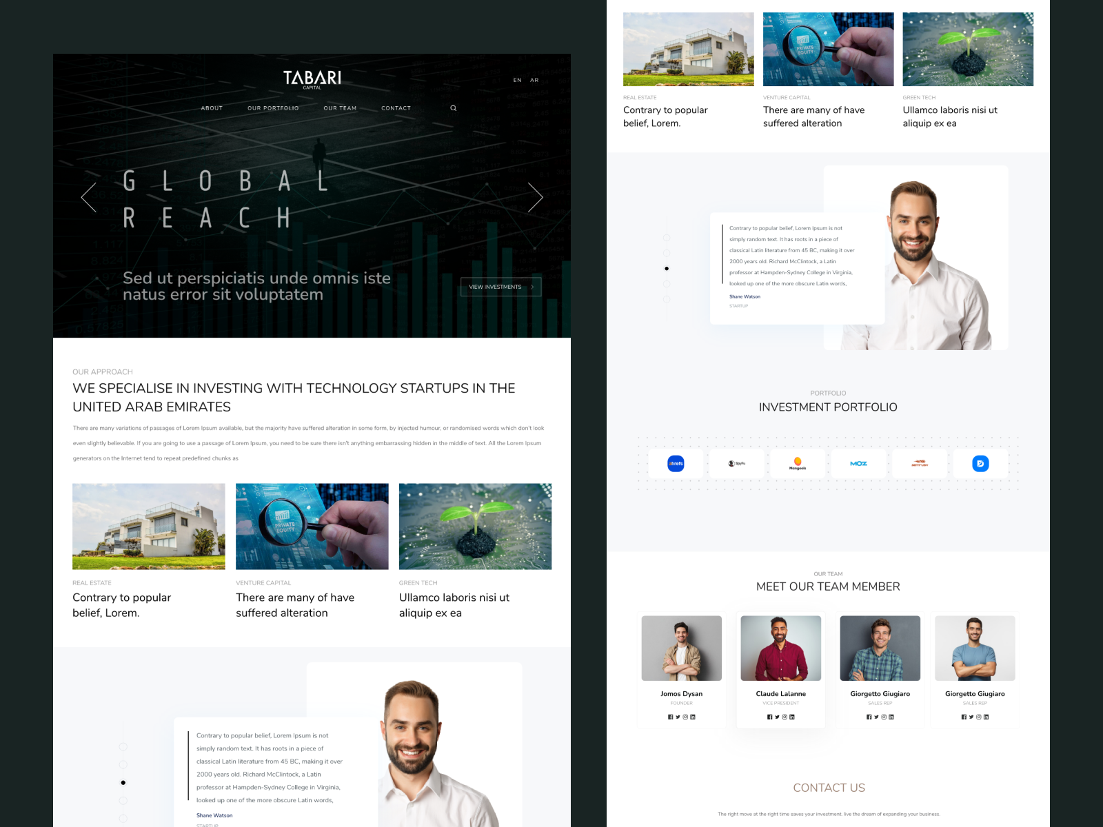 Website UI/UX Design ui ux