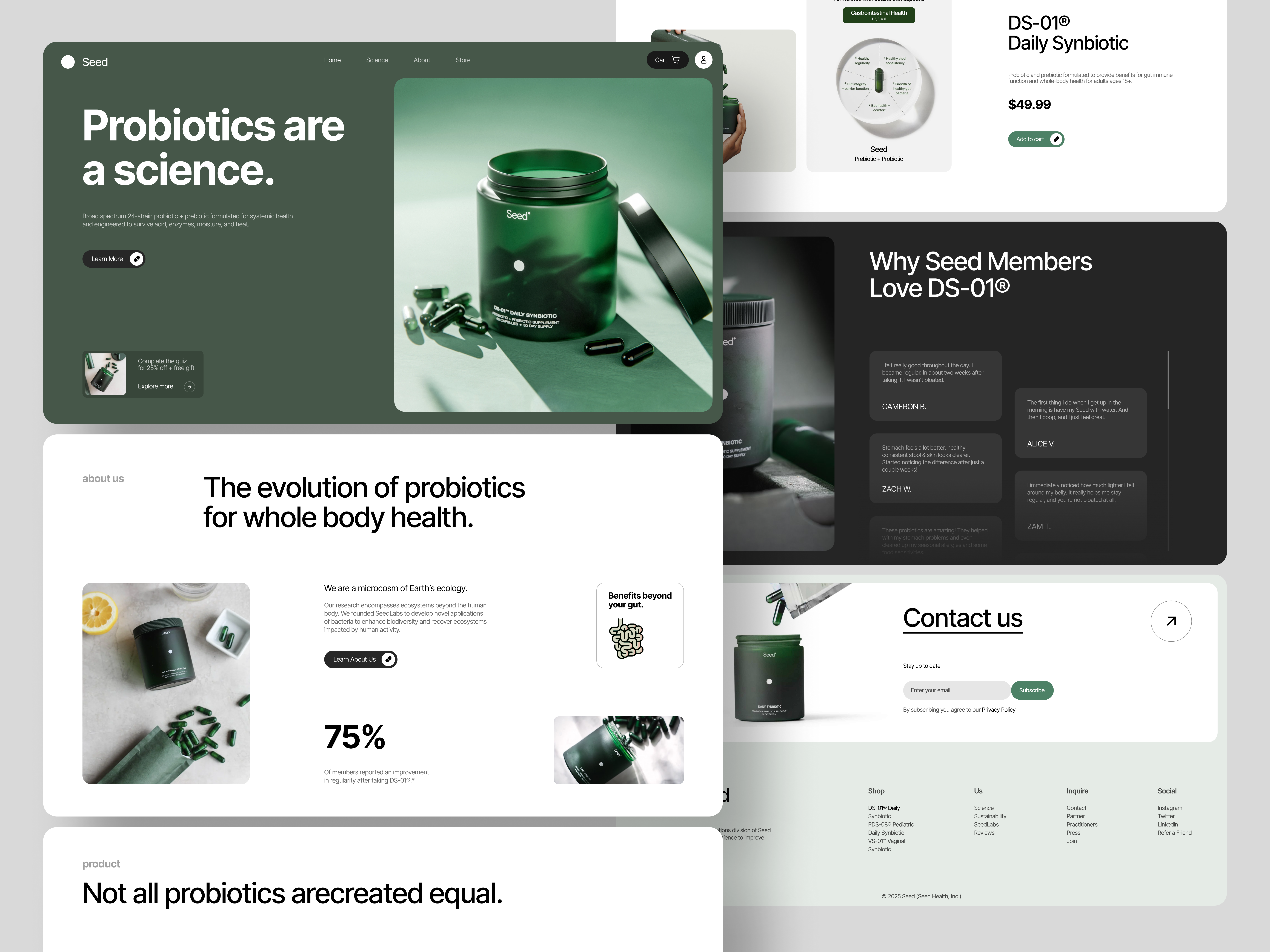 Example of E Commerce Website (Design + Development)