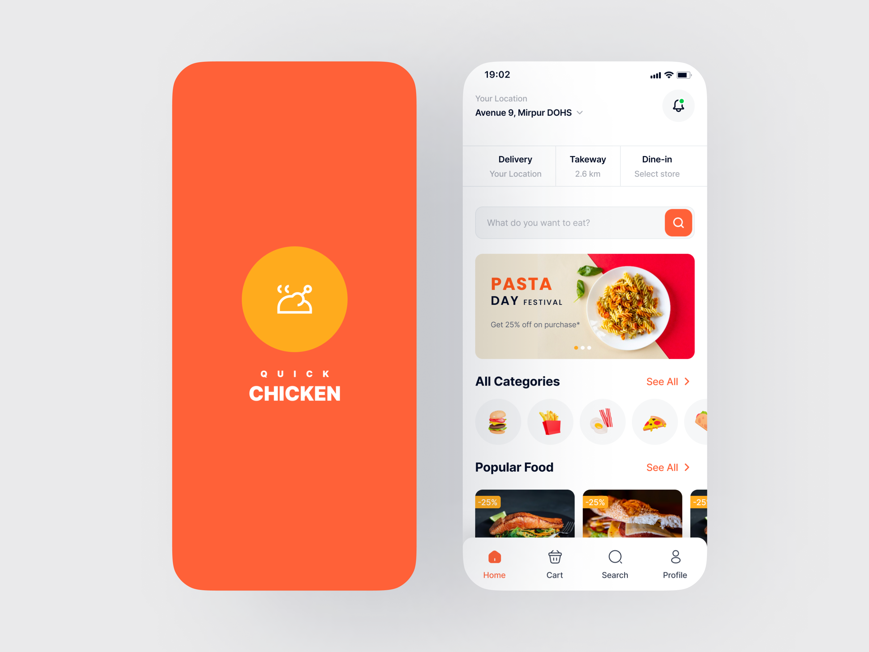 Example of Minimal Mobile App Design