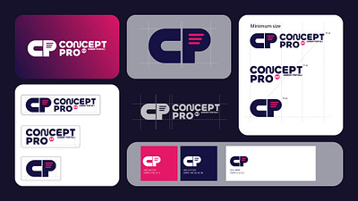 Concept Pro.az logo design branding design graphic design illustration logo typography
