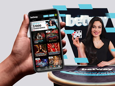 Product Skin - UI Design for us.betway.com Live Dealer Casino betting branding gaming graphic design live dealer online casino product design promotional sportsbook sweepstakes ui ux