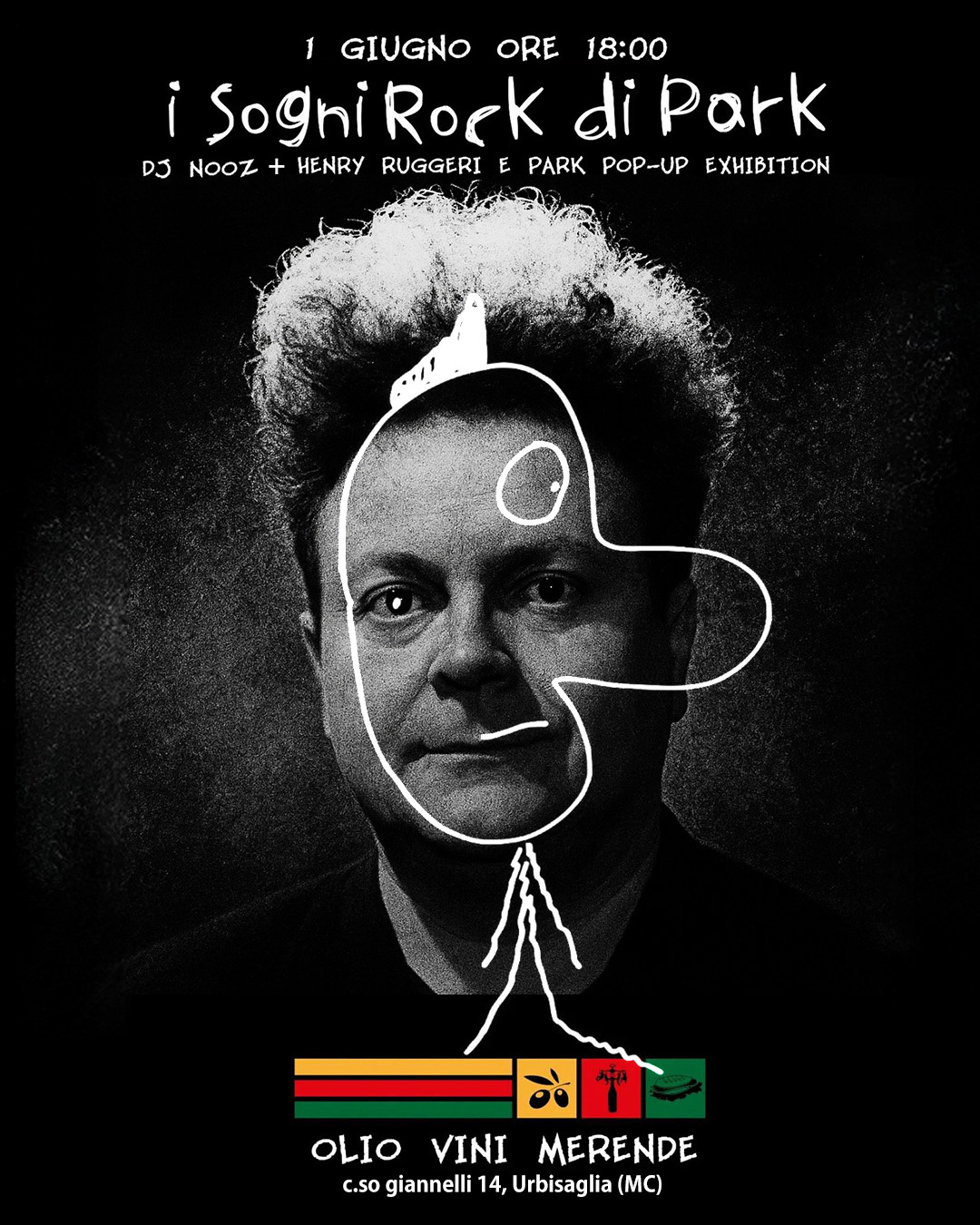 i Sogni rock Di Park artwork digital art digitalart illustration illustration art nooz poster