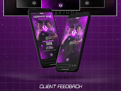 Fortnite Tournment Announcement Poster[Story] banner esports poster design story post tournment announcement valorant