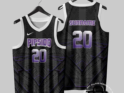Pipsido Jersey Design/Mock Up By: Ray Allain D. branding graphic design